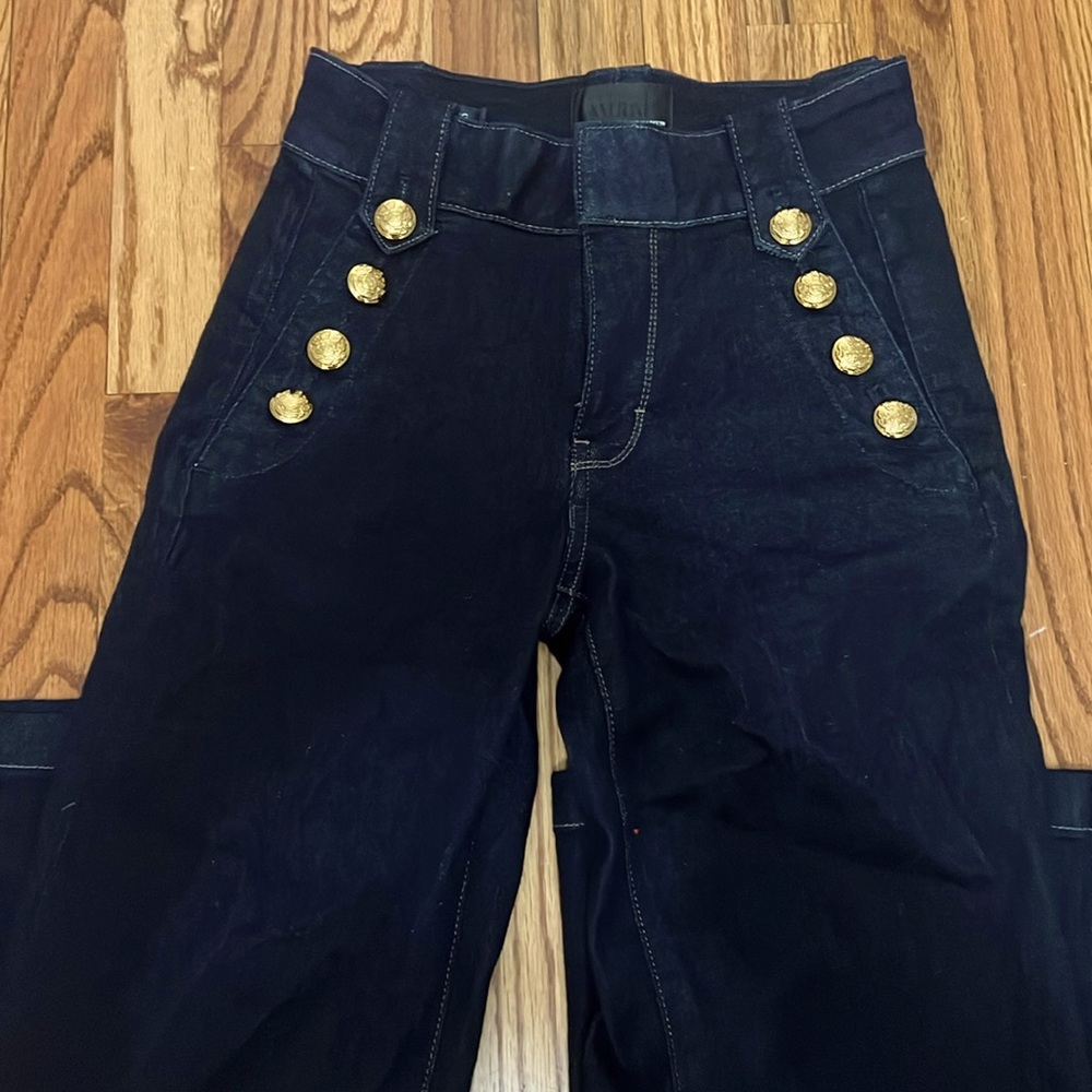 WHBM brand new flare leg jeans